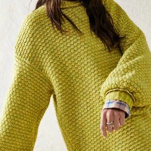 Free People Lola Mini Sweater Dress